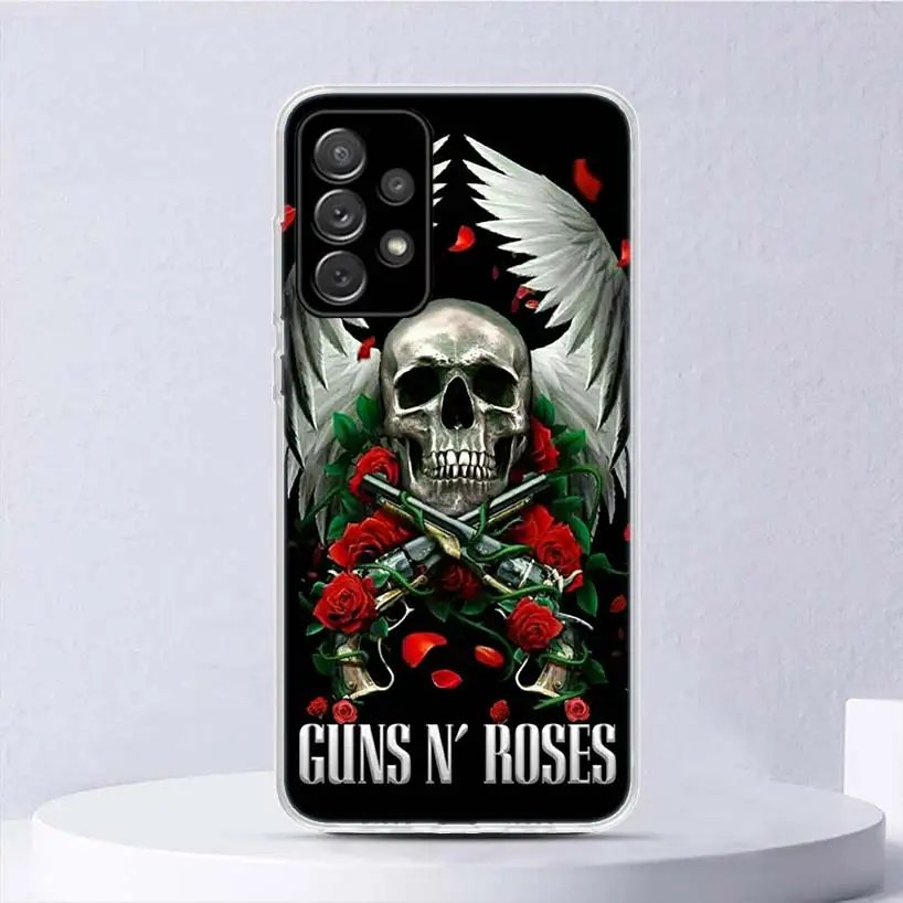 Guns N Roses Good Time Soft Case For Samsung Galaxy A15 A14 A13 A12 A55 A54 A53 A52 Phone Cover A35 A32 A33 A25 A23 A22 A05S A04