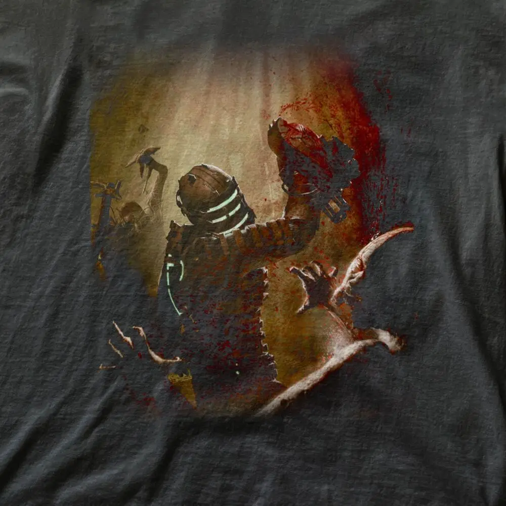 Classic Dead Space Monsters T-Shirt, Y2k gaming tee, ad campaign promo