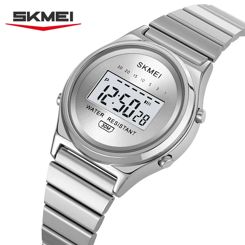 Reloj Deportivo Digital Pequeño SKMEI 2521 para Mujer, Elegante, Resistente al Agua, con Pantalla LED, Relojes de Pulsera para Dama, Relojes para Mujer