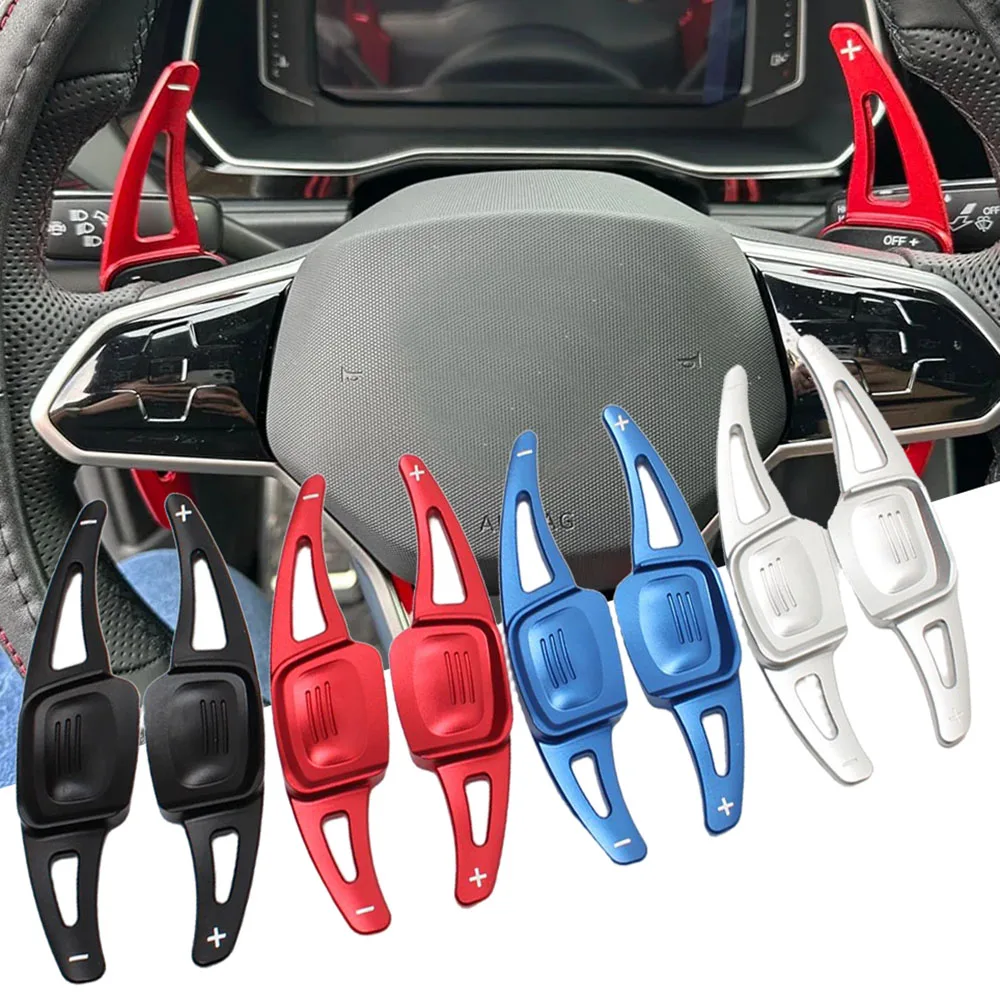 For Volkswagen Golf 8 MK8 2020+ Passat B8 Tiguan Teramont Phaeton C-TREK Lamando 2019-2023 Wheel Extension Shifter Stickers