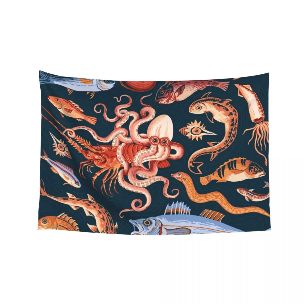 

Pompeii Marine Mosaic Tapestry Home Decorators Wall Hangings Decoration Aesthetic Room Decor Korean Tapestry