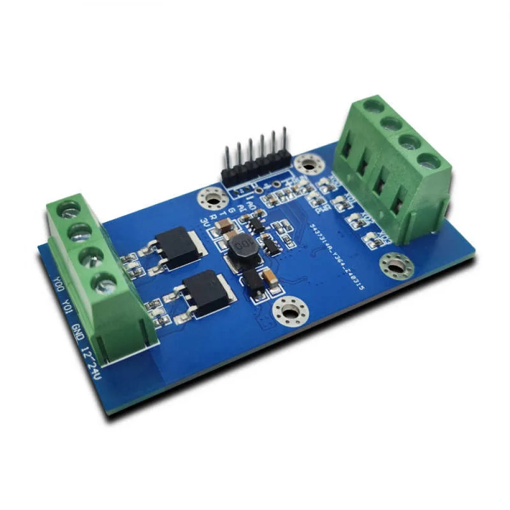 

Simple PLC Industrial Control Board Compatible FX3U Delay Module 6MT 4 Way Optocoupler Input 2 Way PNP Output Control Board