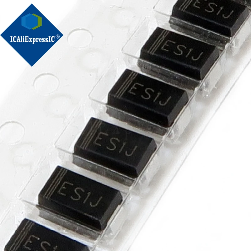 10 قطع ES1J SF18 بالشاشة الحريرية ES1J/SMA 1A/600V