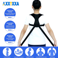 Posture Corrector for Women and Men, Back Brace Fully Adjustable,Support Straightener for Spine, Back,Neck,Clavicle and Shoulder