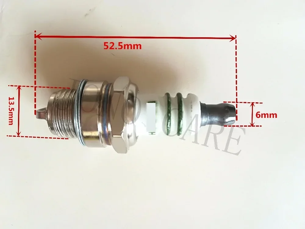 10 Stück Kettensäge Zündkerze für ngk stihl husqvarna kawasaki shin daiwa poulan 2-Takt Rasenmäher Bürstens ch neider Sprüh schneider bpm6a