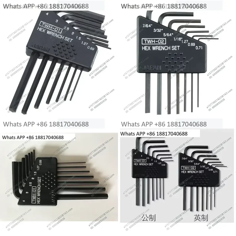 1PC for ENGINEER Hexagonal Wrench TWH-01 TWH-02 Imported Professional Tools High Quality Allen Key Set for Precision Repair