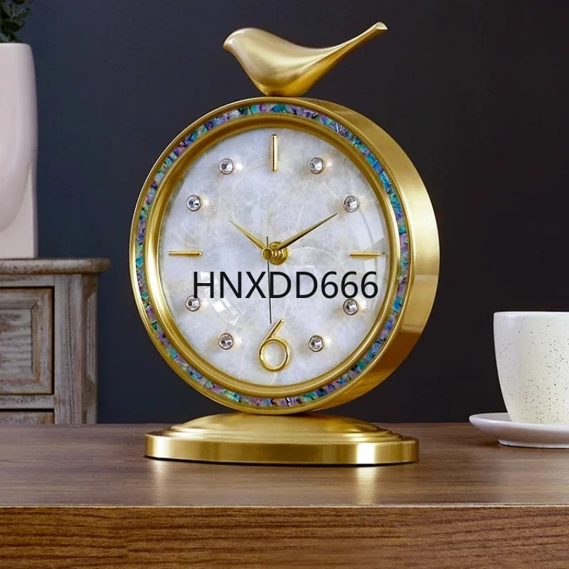 Table clock Silent movement table decoration & accessories Electronic desktop clock gadgets tabletop watch office accessories