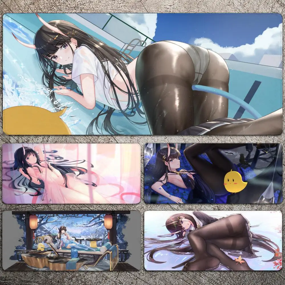 

Noshiro Azur Lane Sexy Anime Girl Mousepad Large Gaming Mouse Pad LockEdge Thickened Computer Keyboard Table Desk Mat