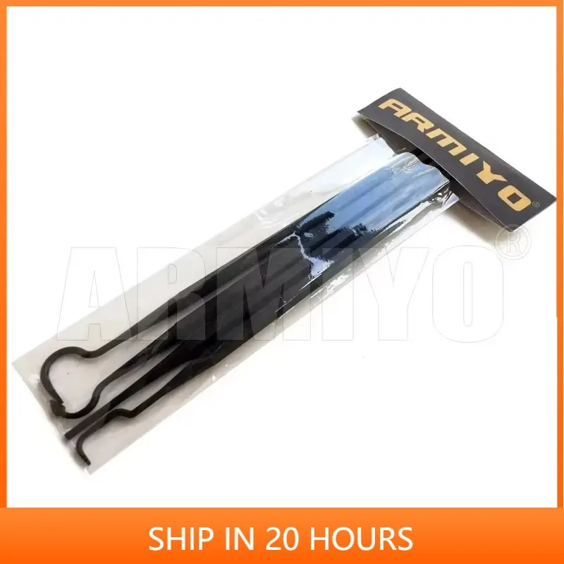 Armiyo 4Pcs double end nylon pick set 205mm long, durable gun barrel cleaning picks, portable maintenance accessory kit