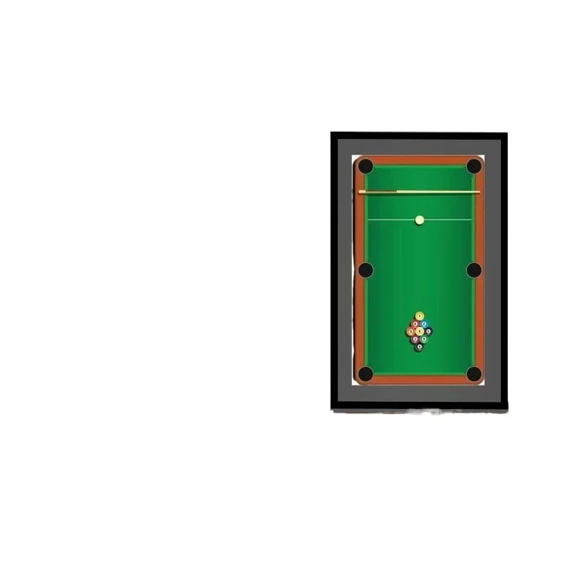 

Billiards hall, ambient light, game hall chandelier, gym seamless splicing led light color