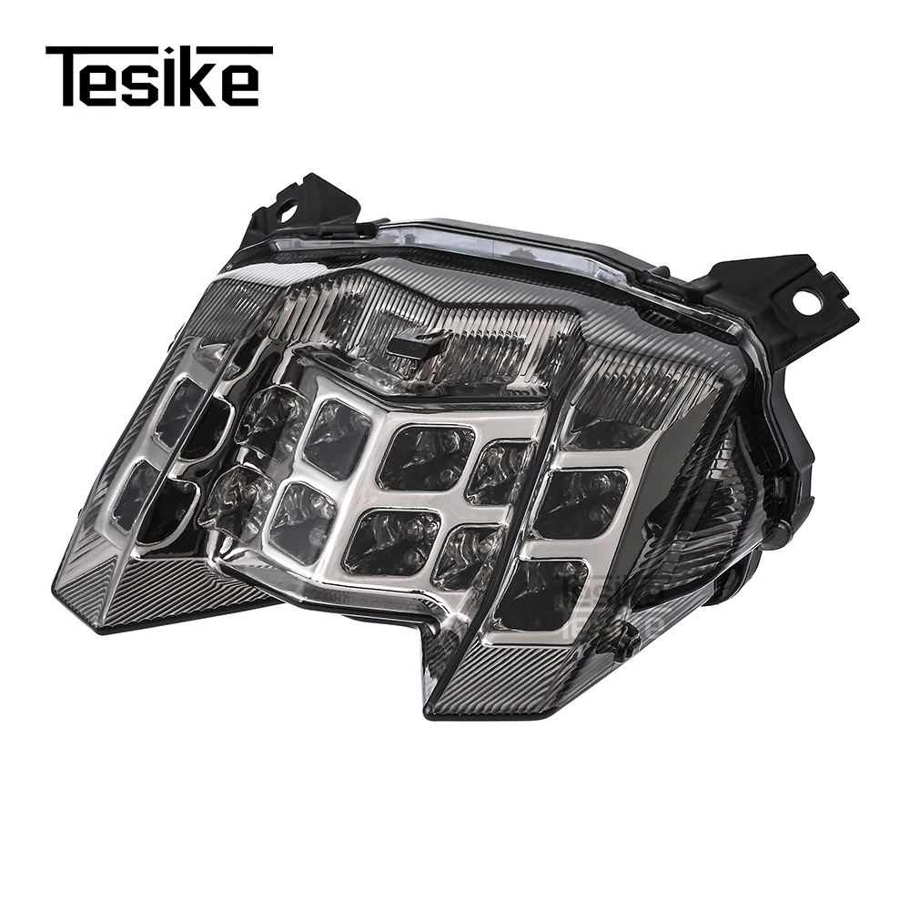 MT-09 Motorcycle Stop Tail Light Rear Lamp Brake Taillgiht For Yamaha MT09 FZ09 2017-2020 Integrated Turn Signals FZ-09