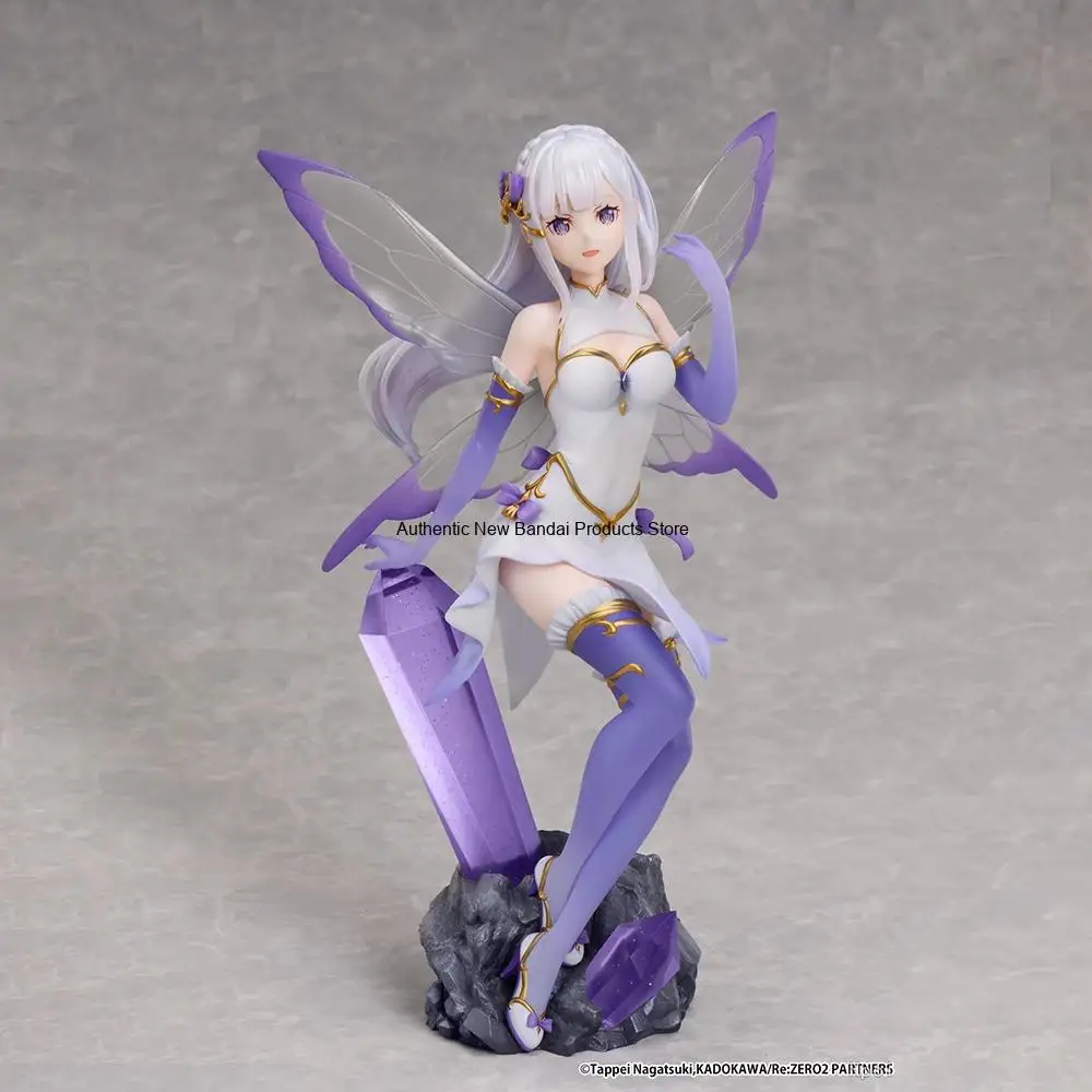 In Stock Original ElCOCO Emilia Ram Rem Jewel Princess Re:Life in A Different World From Zero 1/7 Genuine Anime Figure Model Toy view 4