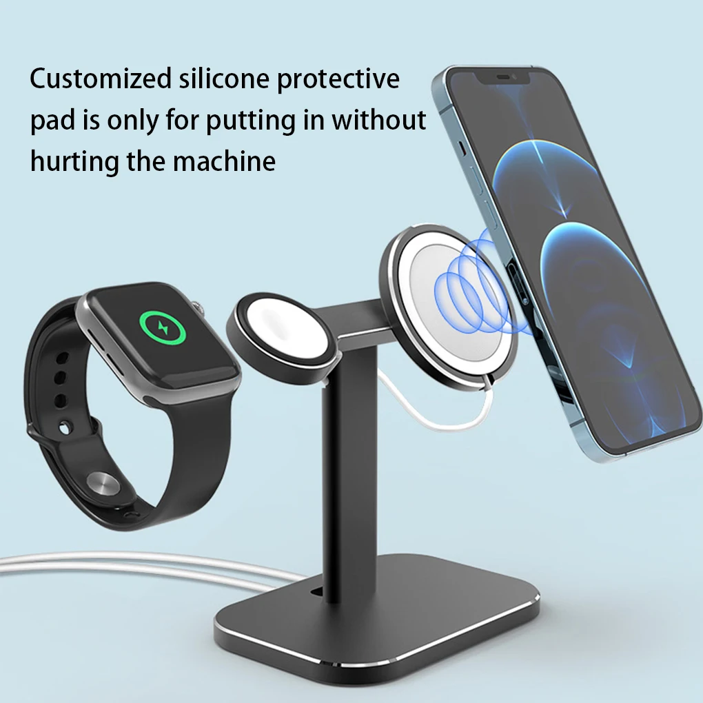 Charging Stand Home Office Tabletop Storage Mount Smart Watch CellphoneWireless Charger Holder Cellphones Fittings