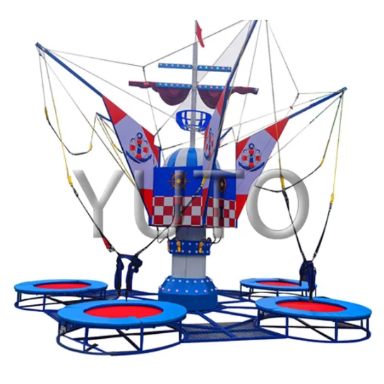 

Factory Price Ultimate Bungee Jump for Sale|4 Station Bungee Trampolines for Amusement Park Made in China