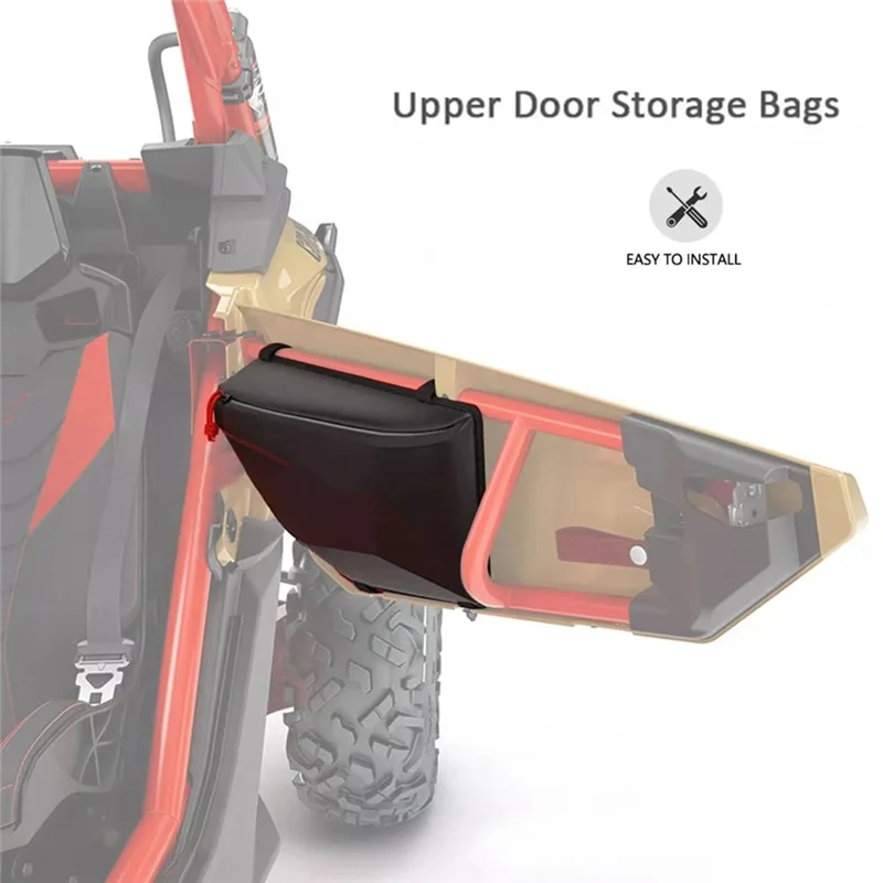 

【Price Drop !!】Motorcycle ATV UTV Side Door Storage Bag Organizer For Can-Am Maverick X3 Maverick X3 MAX