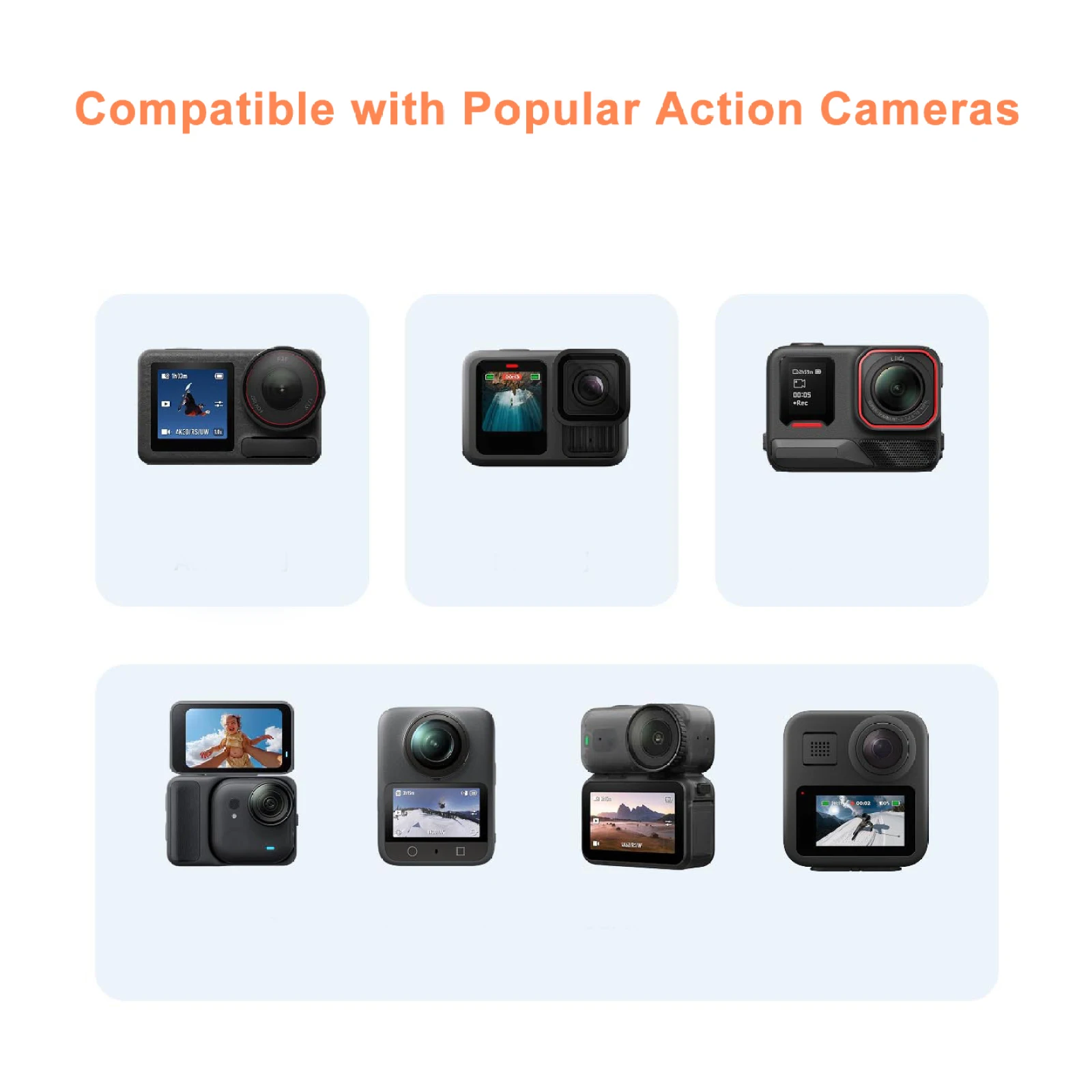 Torba transportowa do DJI Osmo Action 6, twardy futerał ochronny, akcesoria do przechowywania, pokrowiec na kamerę sportową do vlogowania