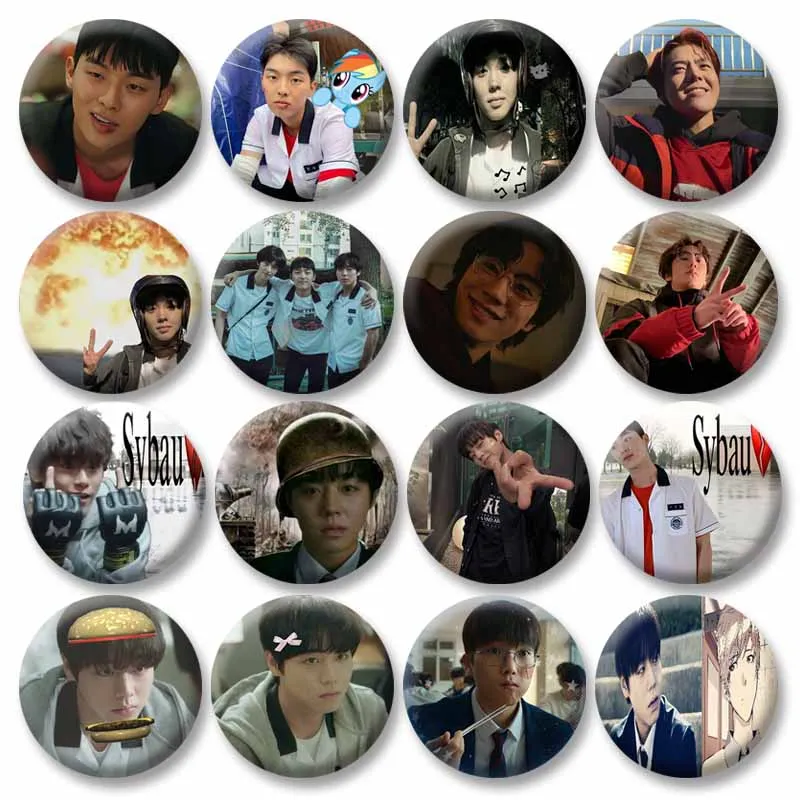 Pin Personalizado Weak Hero Lee Jun-young, Broche de Yeon Si-eun, Park Hu-min, Seo Jun-tae, Insignia de Solapa de Kdrama, Accesorio de Joyería, Regalo