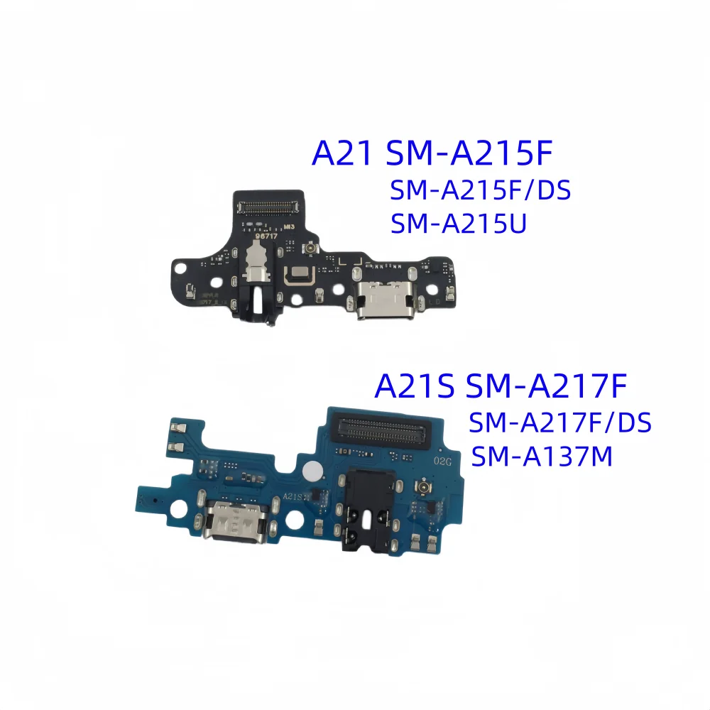 1 unidad de conector de base de puerto de carga USB para Samsung Galaxy A21 SM-A215F SM-A215F/DS SM-A215U A21S SM-A217F SM-A217F/DS SM-A137M