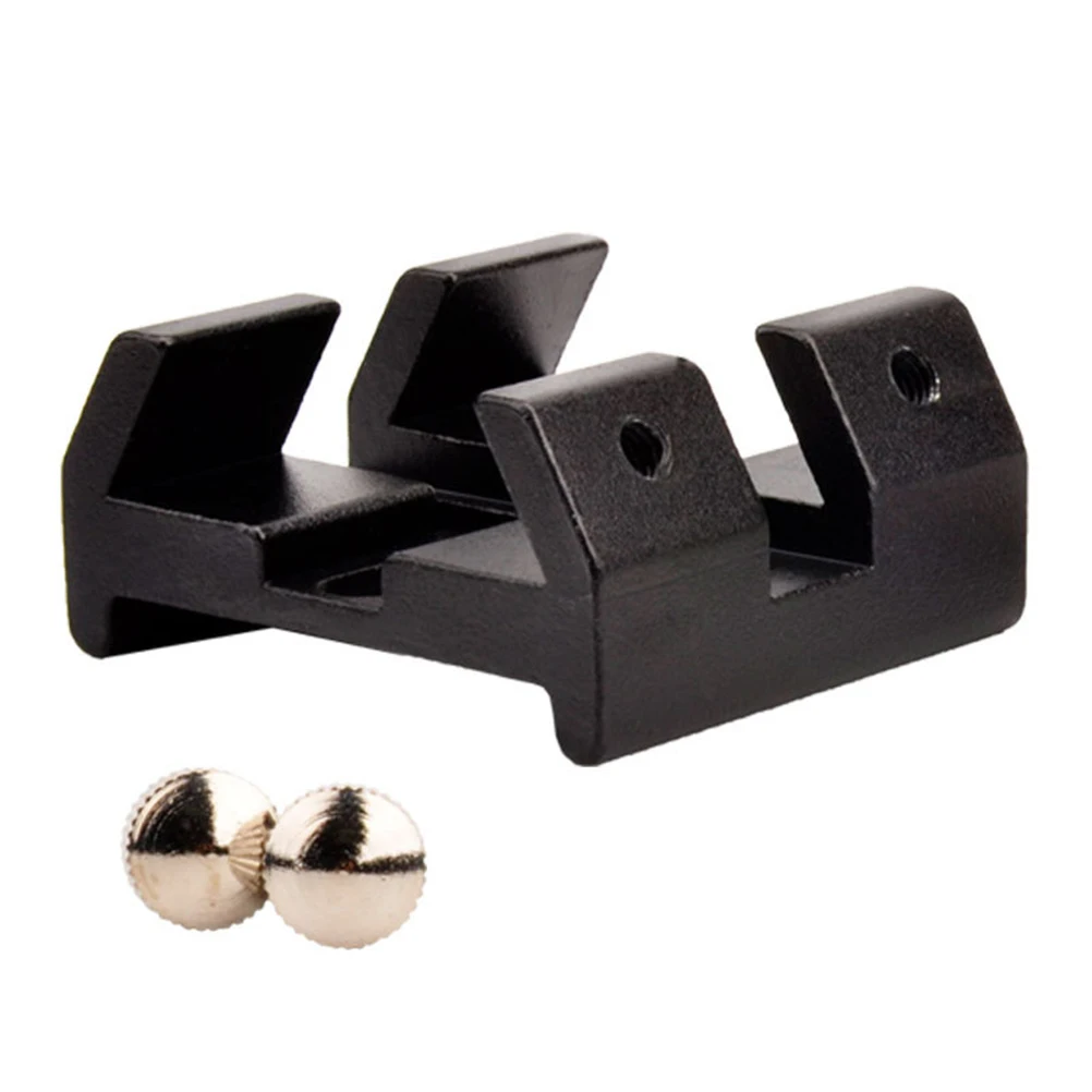 

Professional Dovetail Slot Mounting Base Bracket For Telescope Dovetail Mounting Shoe Black