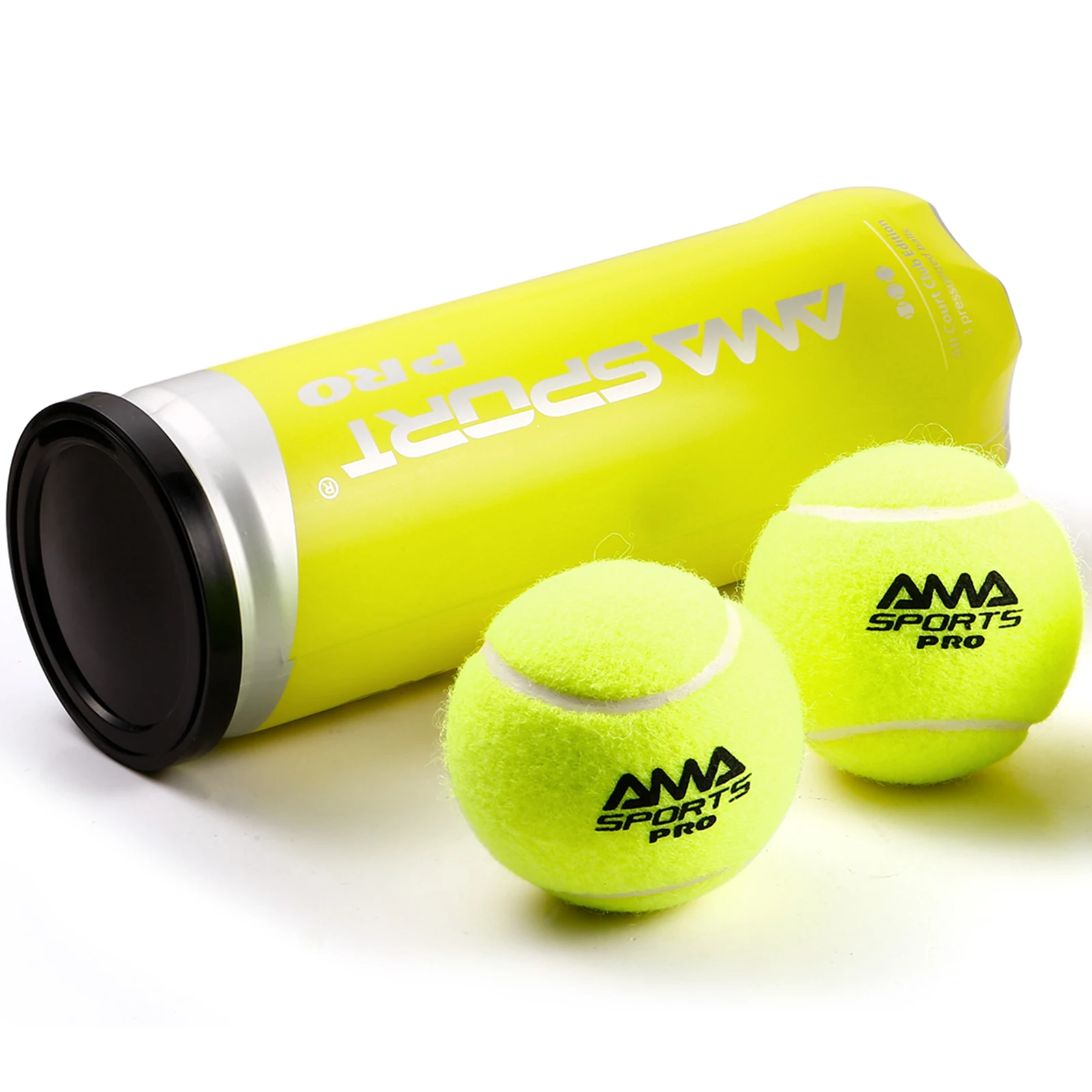 

AMASPORT Padel Ball Wool High Rebounce High Quality 3/6Pcs Pressurized Professional Padel Tennis Ball for Outdoor Sport