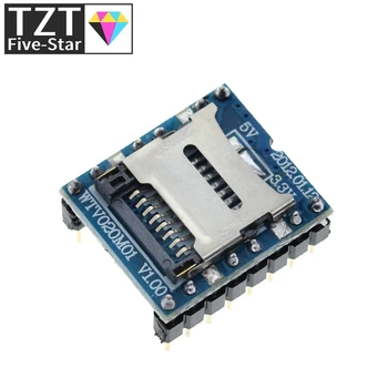 Tzt wtv020 WTV020-SD WTV020SD-20SS mini sd karte mp3 sound modul sprach modul für pic arduino 2560 uno r3 WTV020-SD-16P