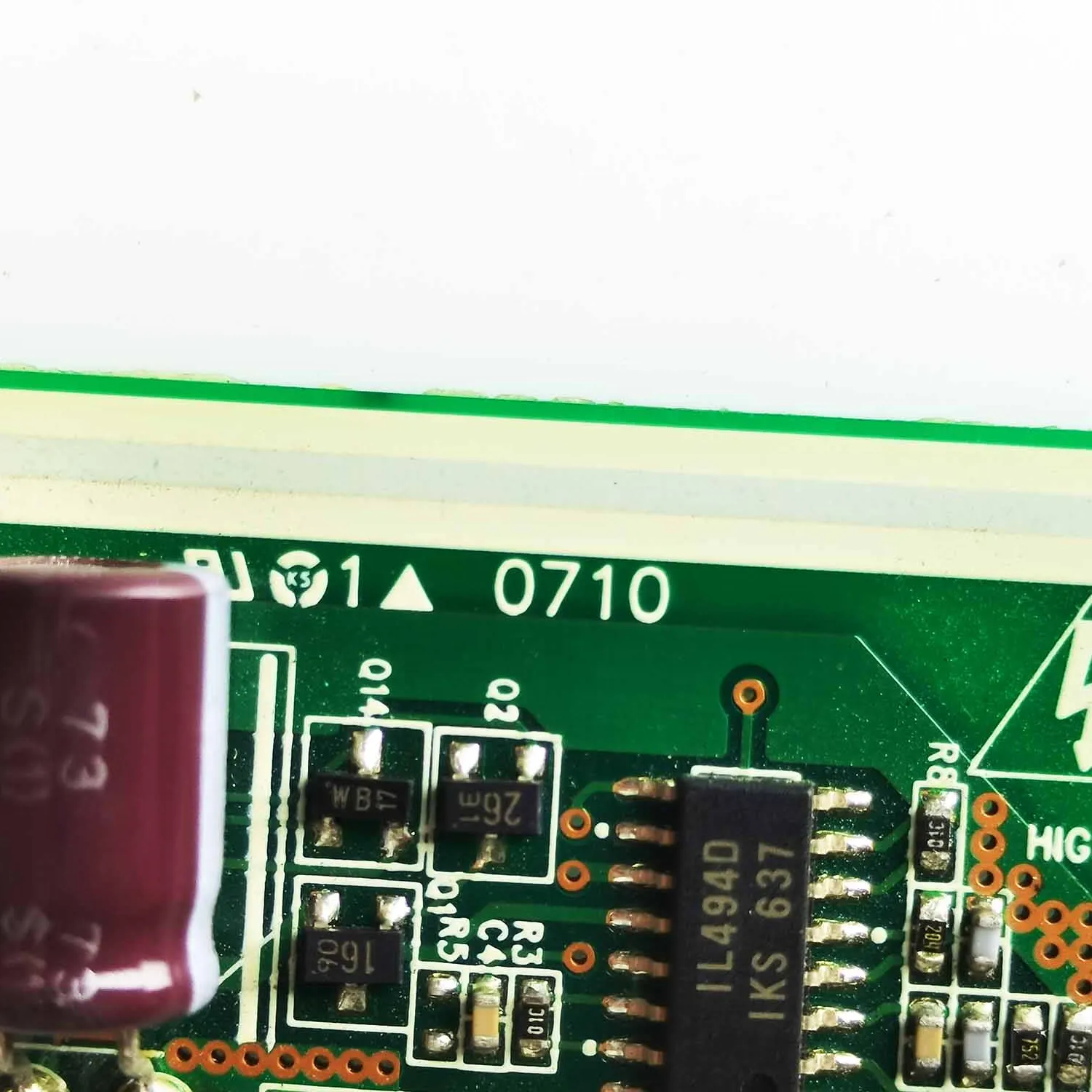 Barra ad alta tensione D150C05 R0.0 DnD Corp. Inverter 0710