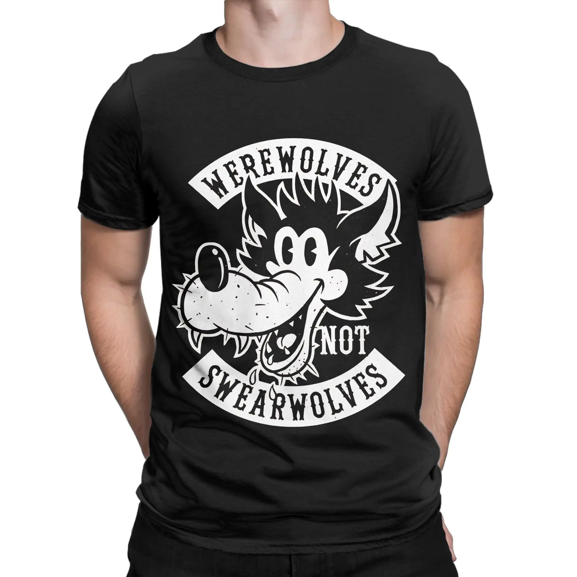 Dark Fantasy Creature  Classic What We Do in the Shadows Funny Graphic 100% Cotton T-Shirt Tees Tops For Men