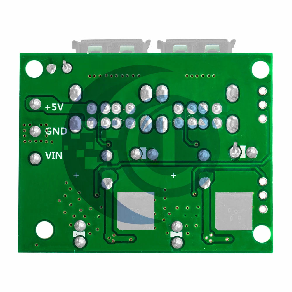 4-Channel USB Step-Down Power Module 12V-40V Input 5V 5A Output