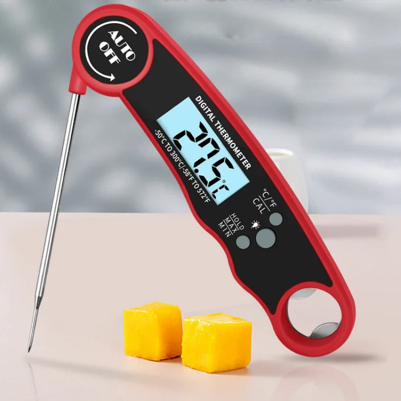 Haushalt Grill und Backen Küche Fleisch klappbare tragbare digitale Thermometer Sonde