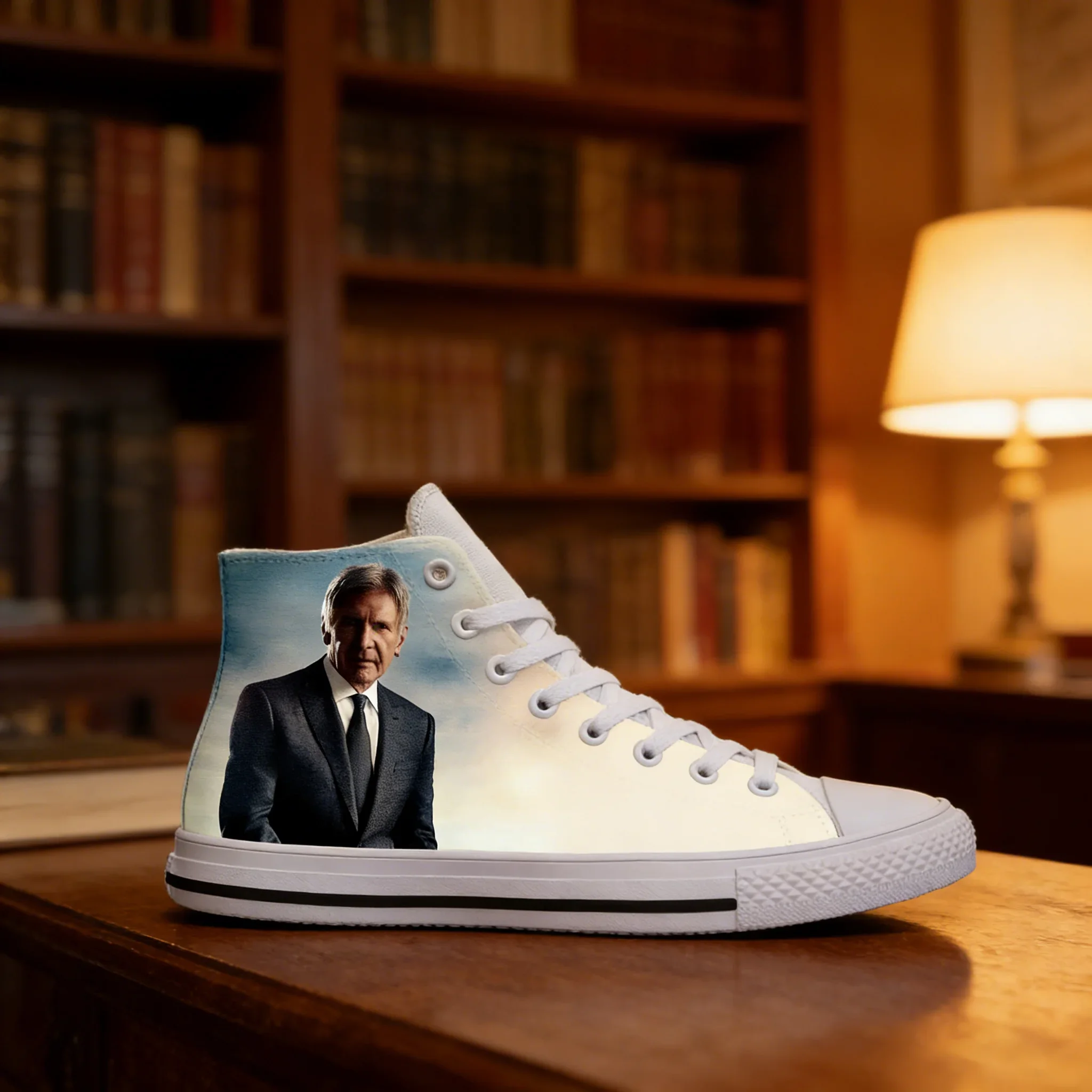 

Harrison Ford High Top Sneakers for Men & Women, Breathable Lightweight Casual Shoes for Summer