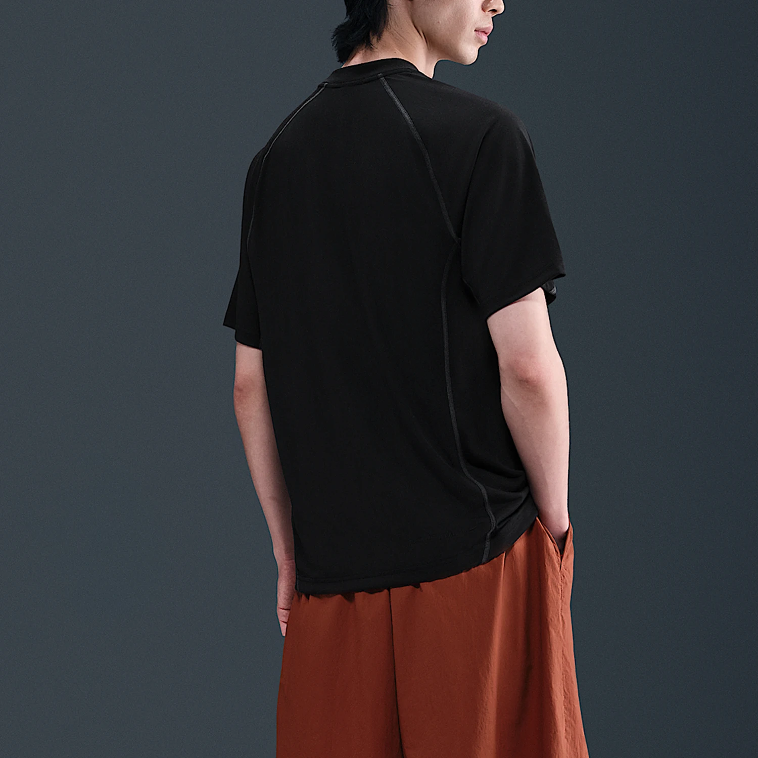 Nike genuine Dri FIT men's knitted casual sports breathable short sleeved shirt HJ2882-010