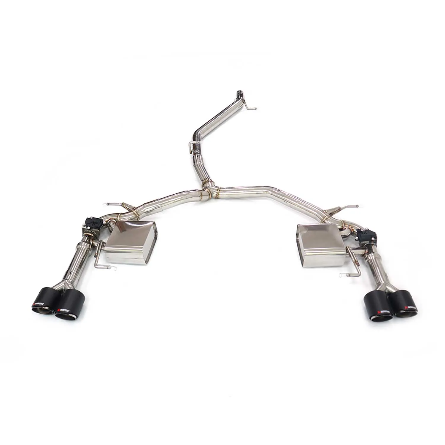 

Выхлопная система Catback из нержавеющей стали для Audi A6 A7 C8 2,0T, глушитель с клапаном, высокопроизводительные детали автоматической поворотной трубы
