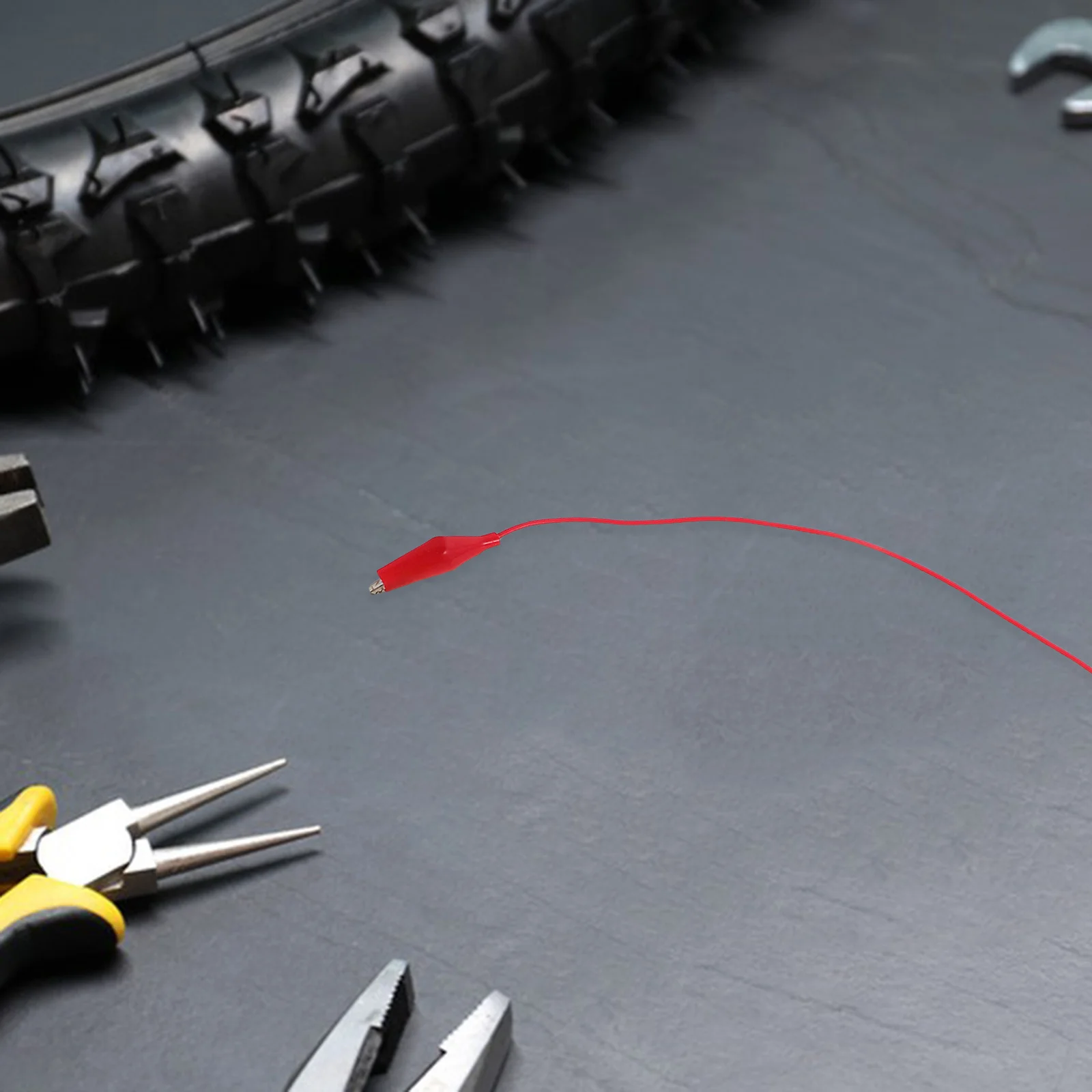 7 peças de fio de laboratório plugue banana cabos de teste para kit de conexão de circuito de experimento de física cabos de teste elétrico, circuito científico