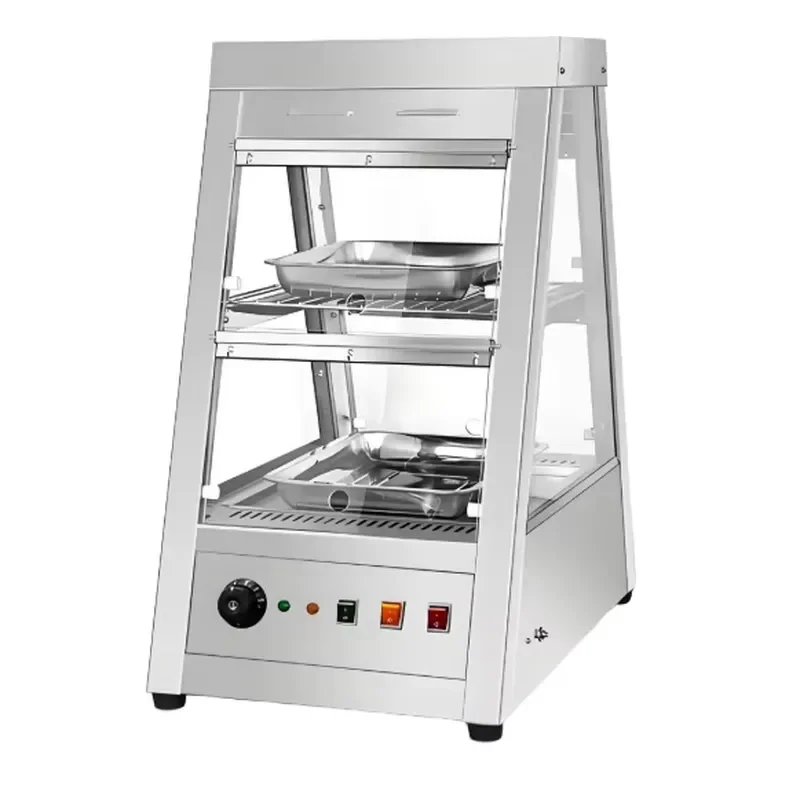 for  Commercial Custom Stainless Steel Glass Electric Buffet Warmer Remote Monitoring 24 Hours Operation 3000-5000W Power
