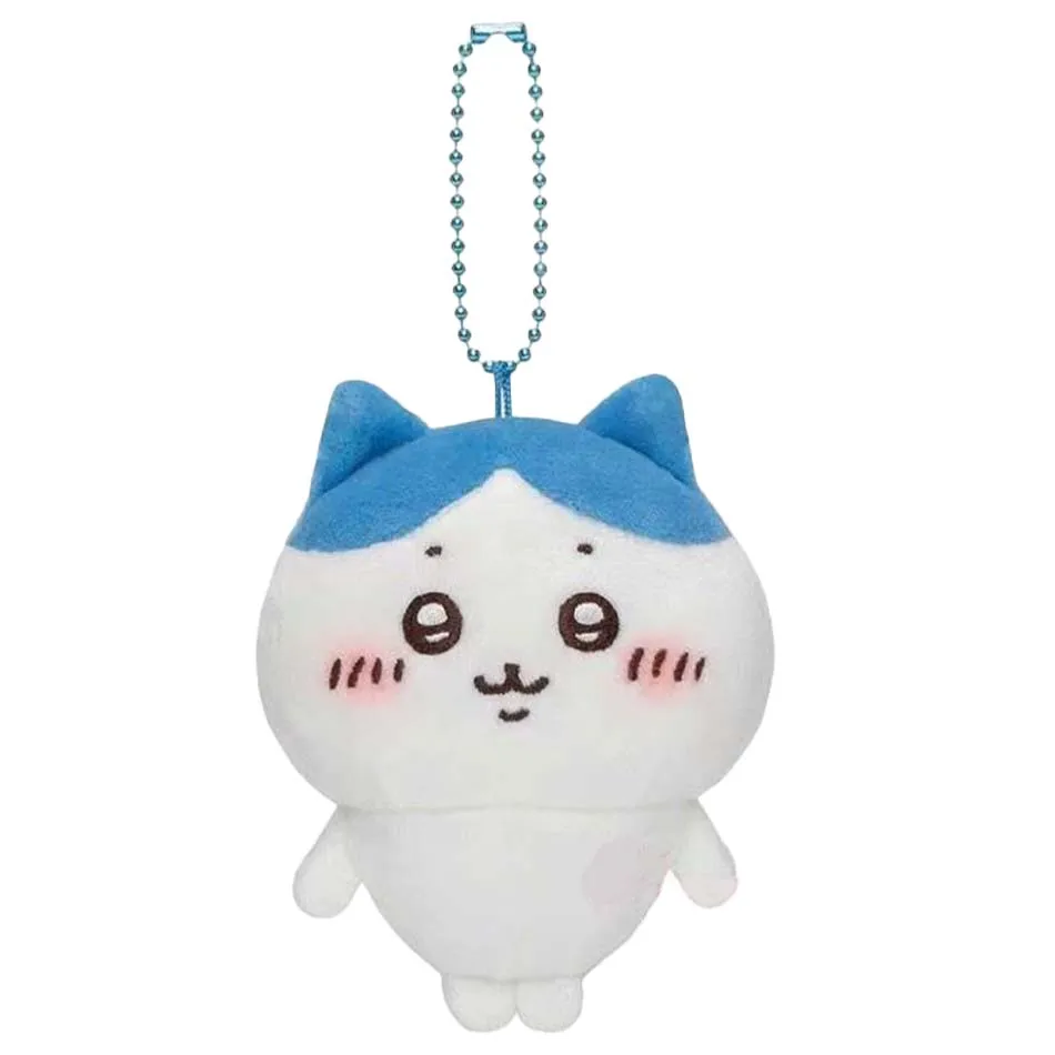 1-6pcs Cute Plush Cartoon Squeak Doll Keychains Pendant Girl Heart Backpack Pendant Super Cute Keyring Jewelry Gifts