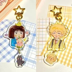 KeyJOMen-Porte-clés en acrylique avec pendentif, Skip and Loafer Key, Jewelry Women, Iwamura Mitsumi, Shima Sousuke, Party Friends Gift, Jewelry