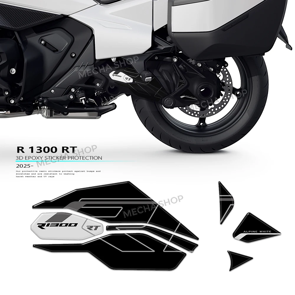 

R1300RT Accessories Motorcycle 3D Epoxy Resin Sticker Swingarm Protection Kit For R 1300 RT 2025