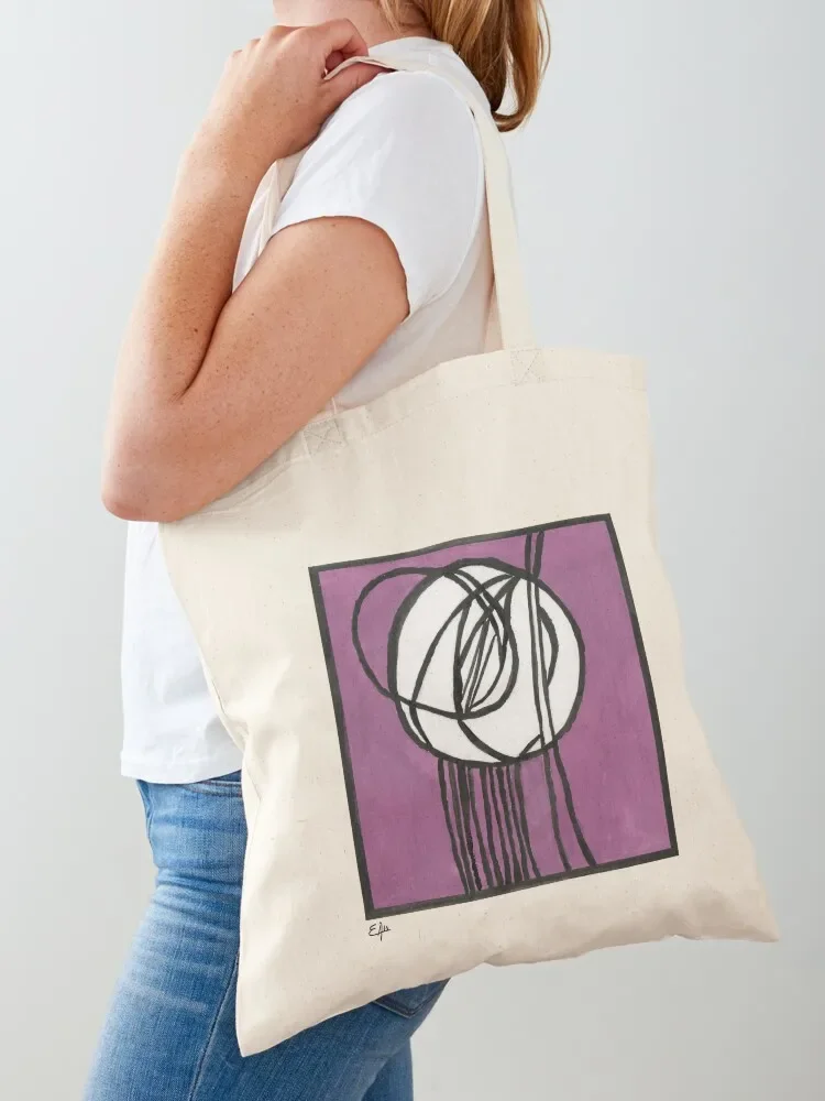 Rosebud Glass Panel by Charles Rennie Mackintosh - Watercolor Tote Bag foldable reusable bag bag for beach