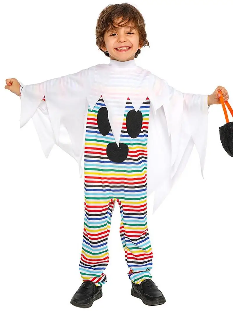 

Halloween Skeleton Children's Cosplay Costume Stage Performance Outfit Traditional Chinese Ethnic Wear Women's Fashion