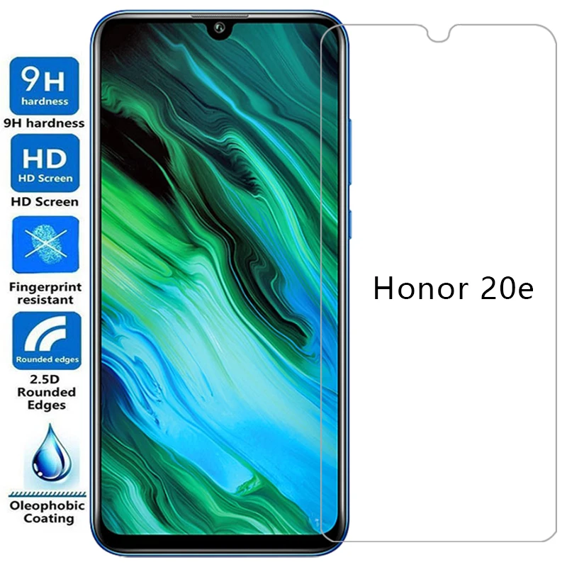 screen protector for huawei honor 20e protective tempered glass on honor20e 20 e e20 phone film glas 9h honer hono onor