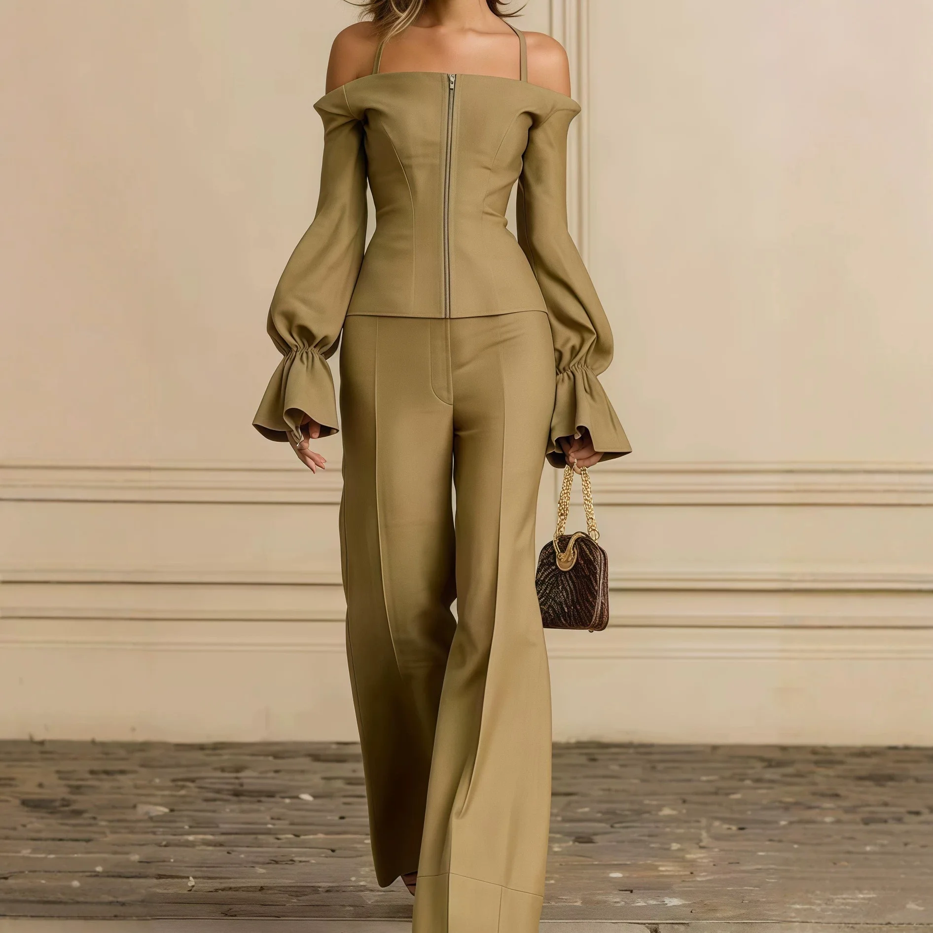 ชุดกางเกง 2 ชิ้นสำหรับผู้หญิง - Formal Attire Woman บทวิจารณ์และราคา