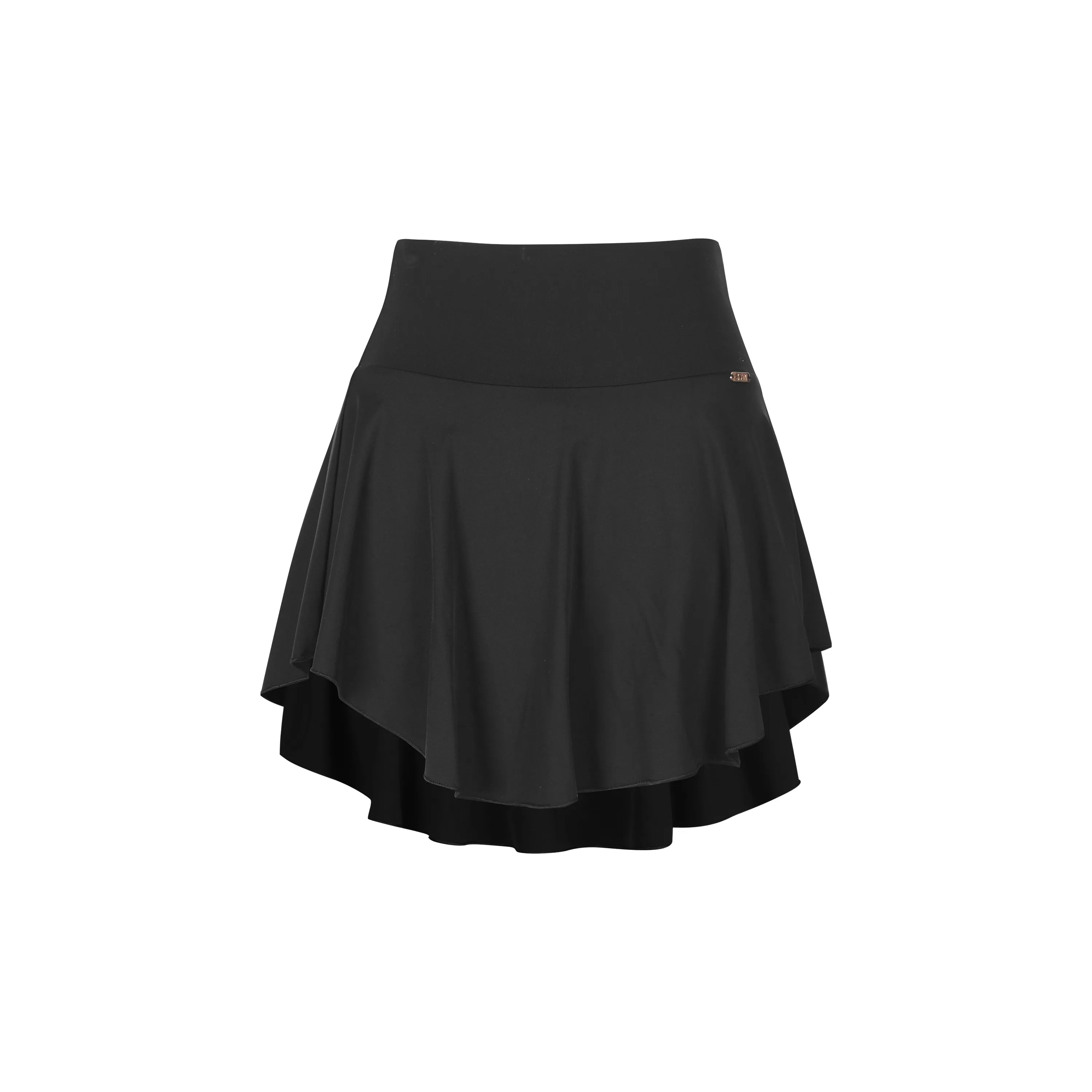 ZYM 2025 Latin Dance Röcke für Mädchen Leopard Schwarz Träger Röcke Chacha Rumba Tango Kleid Kinder Latin Performance Röcke DQS 14057