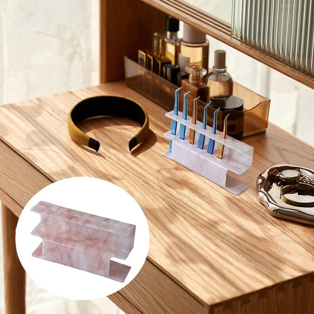 Eyelashes Storage Rack  Useful Can Be Reused Acrylic  Large Capacity Eyelashes Extension Tools for Home