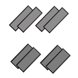 Boden entlüftung abdeckungen magnetische PVC-Entlüftung gitter abdeckung, 4er Pack schwarze Entlüftung ssieb abdeckung Boden entlüftung abdeckung