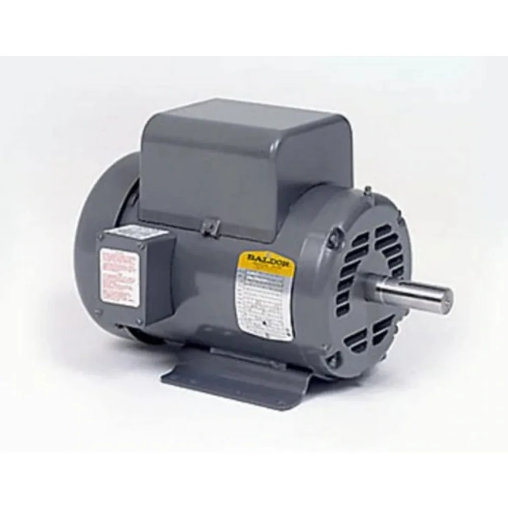 L1430T General Purpose AC Motor, Single Phase, 184T Frame, ODTF Enclosure, 5Hp Output, 1725rpm, 60Hz, 230V Voltage