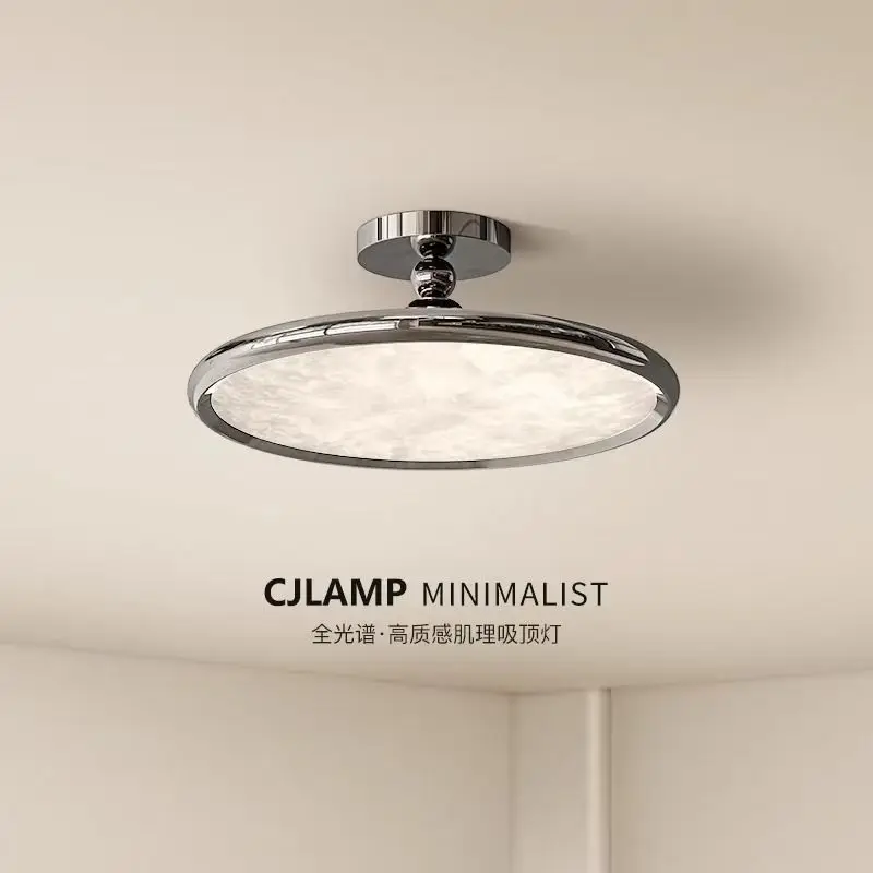 Italian minimalist bedroom ceiling light, luxurious, modern, minimalist, creative, high-end eye protection lighting fixtures