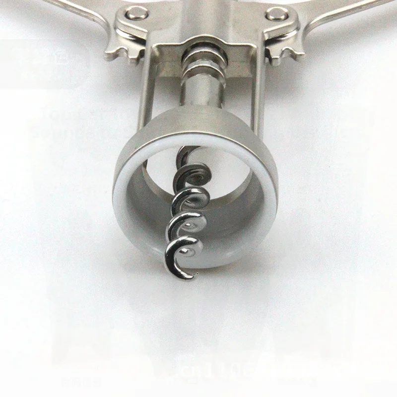 

Открывалка для бутылок красного вина и пива Многофункциональная портативная бытовая открывалка для вина «два в одном» из нержавеющей стали темно-серого цвета