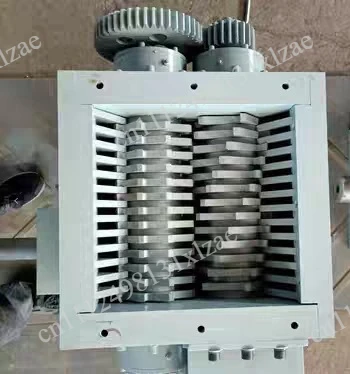 160 Type Shredder Single Dual Shaft Crusher for Plastic Kitchen Waste Metal Garbage Wood Small Shredder Machine 1 pcs
