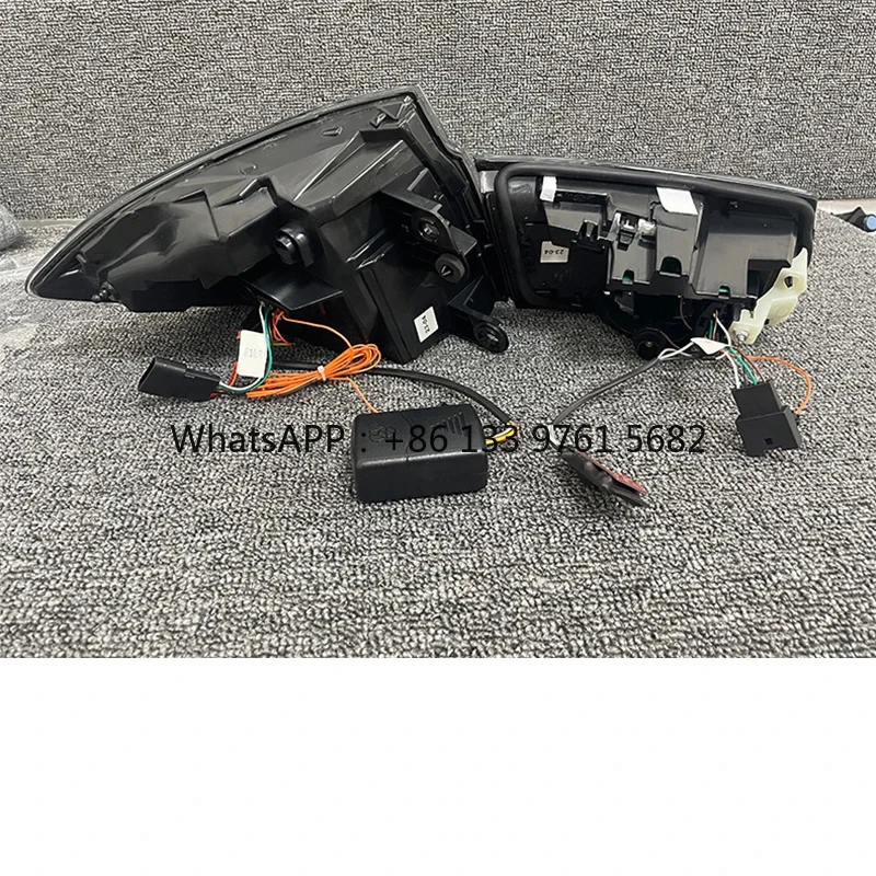 ไฟท้าย LED สําหรับ 3 Series F30 F35 F80 ไฟท้ายที่กําหนดเองสีขาวเลนส์ Lci รถ Singal โคมไฟเปลี่ยนไฟเบรค