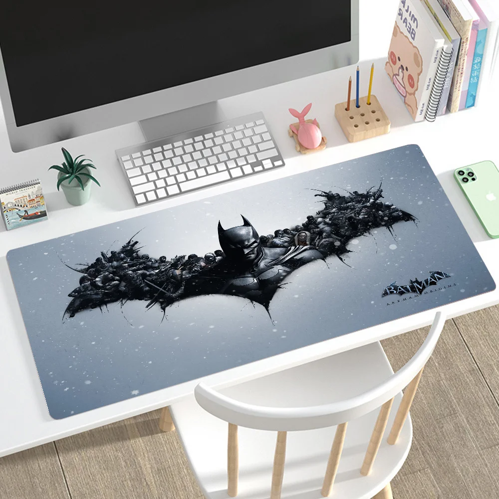 

Batmans Mousepad Mouse Mat Desk Mat With Pad Gaming Accessories Prime Gaming XXL Keyboard Pad Padding Mat